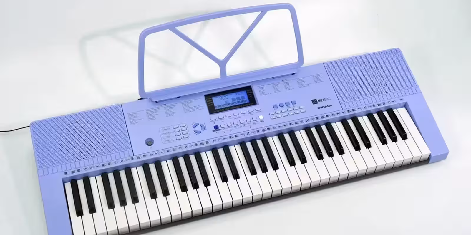 Цветная музыкальная клавиатура MusicHall с дисплеем и динамиками