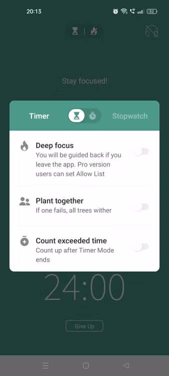 Работай по таймеру: 8 лучших приложений Pomodoro на Android 33 forest 2