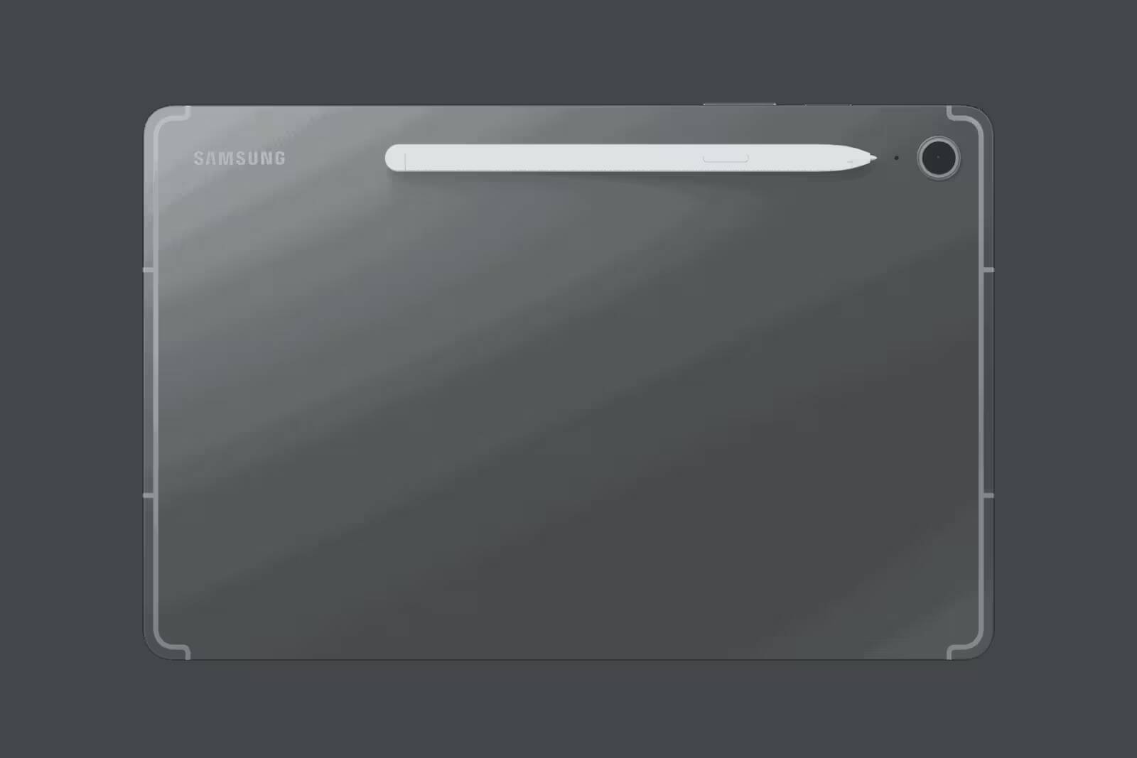 В России стартовали продажи Samsung Galaxy Tab S10 FE: AI-функции и яркий экран по невысокой цене 2 Лицевая сторона планшета Samsung Galaxy Tab S10 FE и стилус