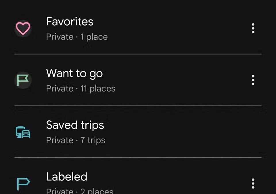 google maps you tab sheet redesign