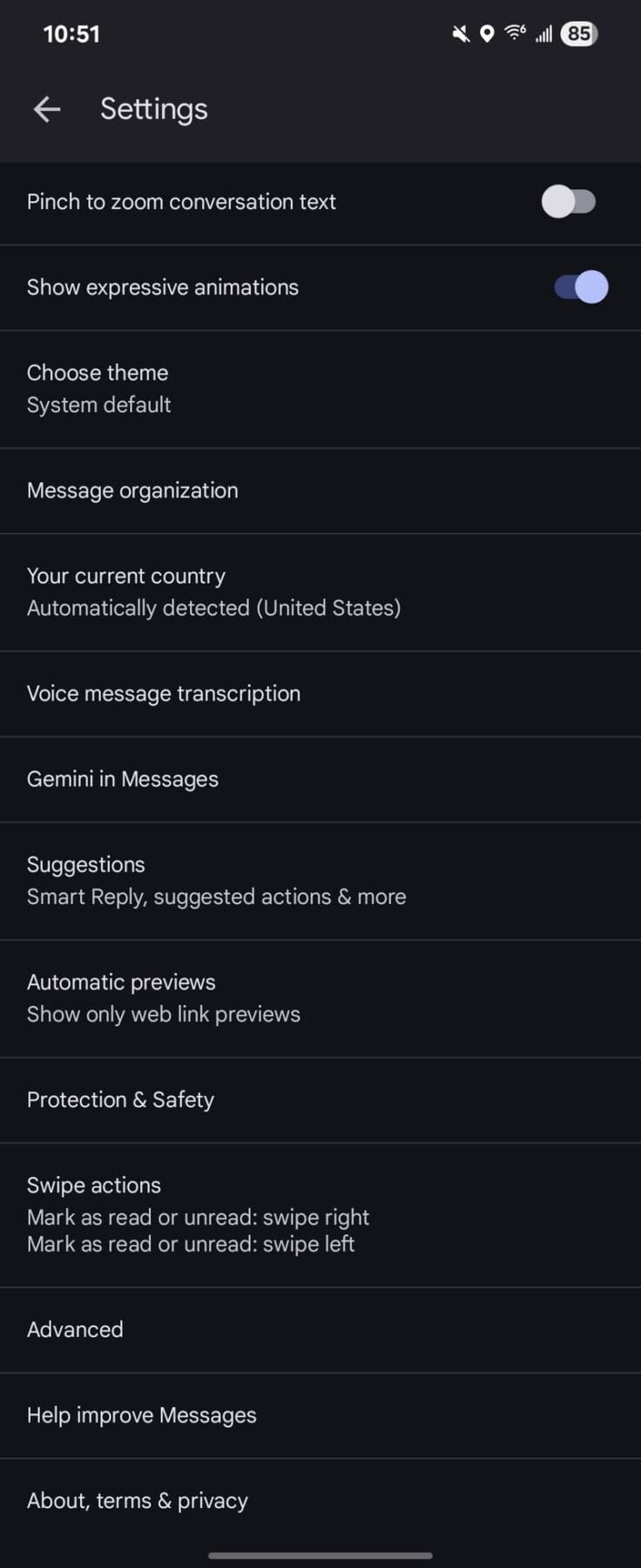 В Google Messages появилась защита от интимных фото 7 google messages sensitive content warnings 1.webp