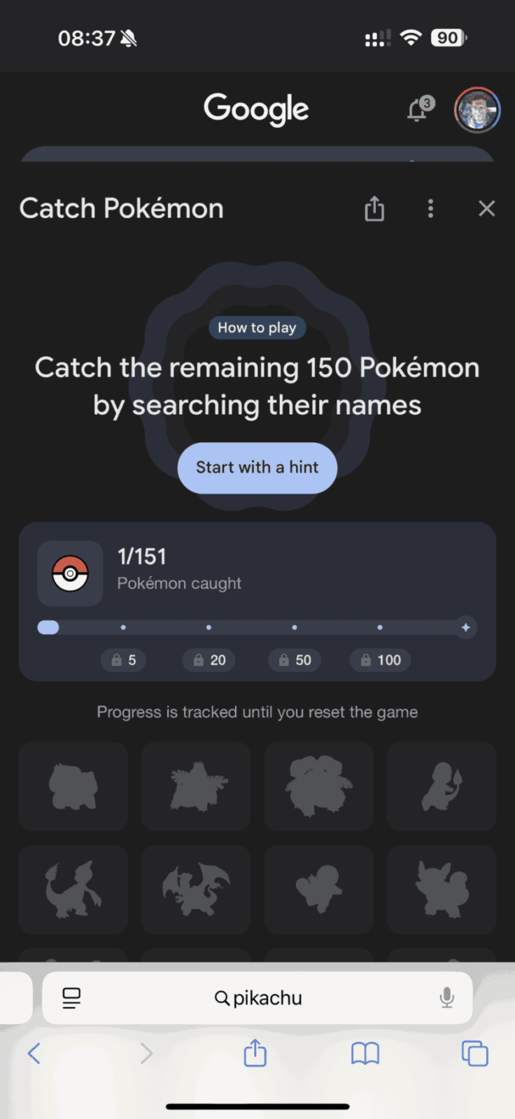 В Google Search появилась пасхалка для фанатов Pokemon — настоящий Pokedex 10 img 3859