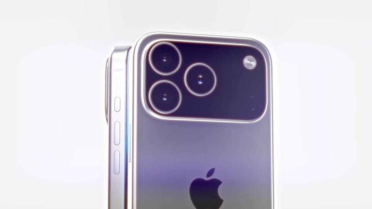 latest iphone 17 pro render shows apple getting rid of ugly looking rear camera bar design.webp