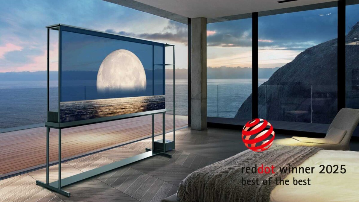 LG получила 35 наград на Red Dot Design Award 2025 2 lg signature oled t