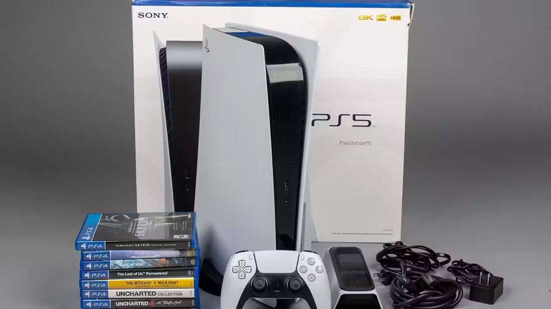 playstation 5 with games source ebay