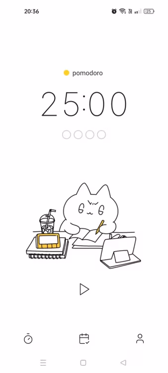 Работай по таймеру: 8 лучших приложений Pomodoro на Android 54 pomocat 1
