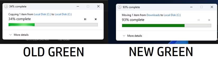 progress bar in file