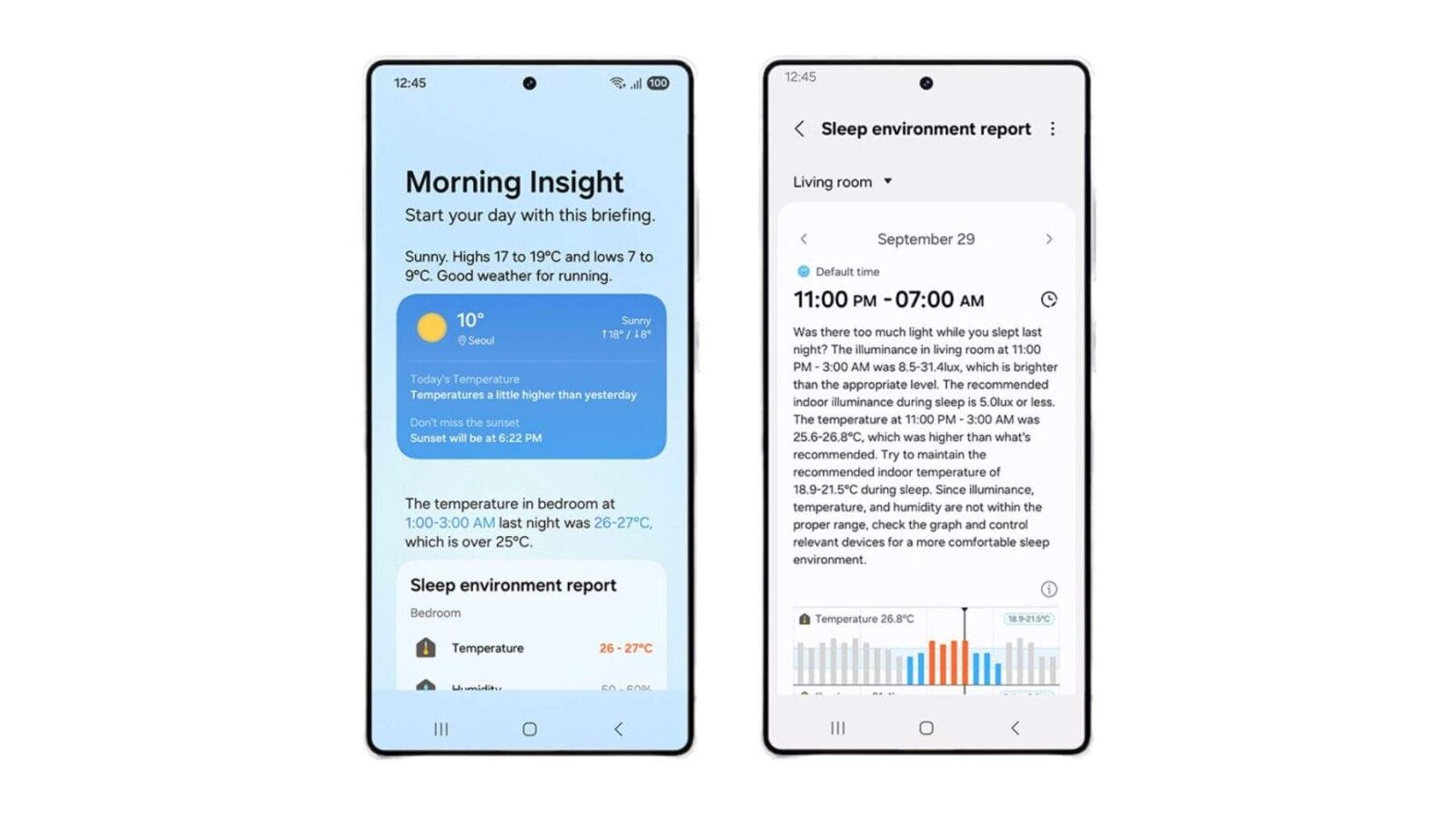 SmartThings обновился: поддержка Matter 1.4, интеграция с Samsung Health и новые функции 8 samsung smartthings sleep environment report morning insight