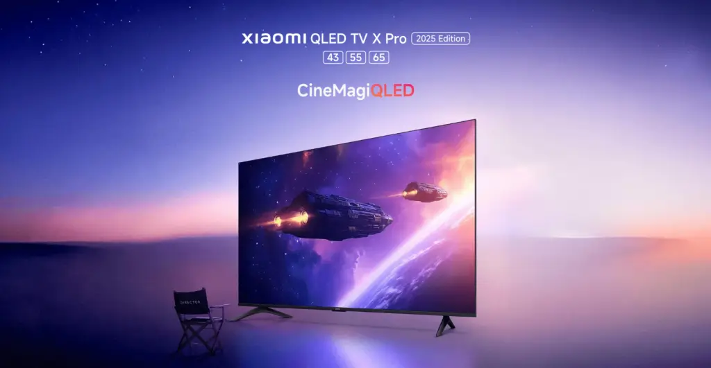 Xiaomi запускает телевизоры X Pro QLED с дисплеем 4K и Dolby Vision 3 Xiaomi