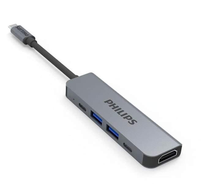 Philips запустила в России многофункциональный USB-хаб за 3899 рублей 5 usb c philips 4