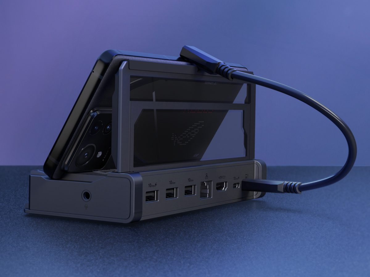 Computex 2025: ASUS представила игровую док-станцию ROG Bulwark DG300 для ROG Ally и Steam Deck 5 2025 rog bulwark dock rear angle.png
