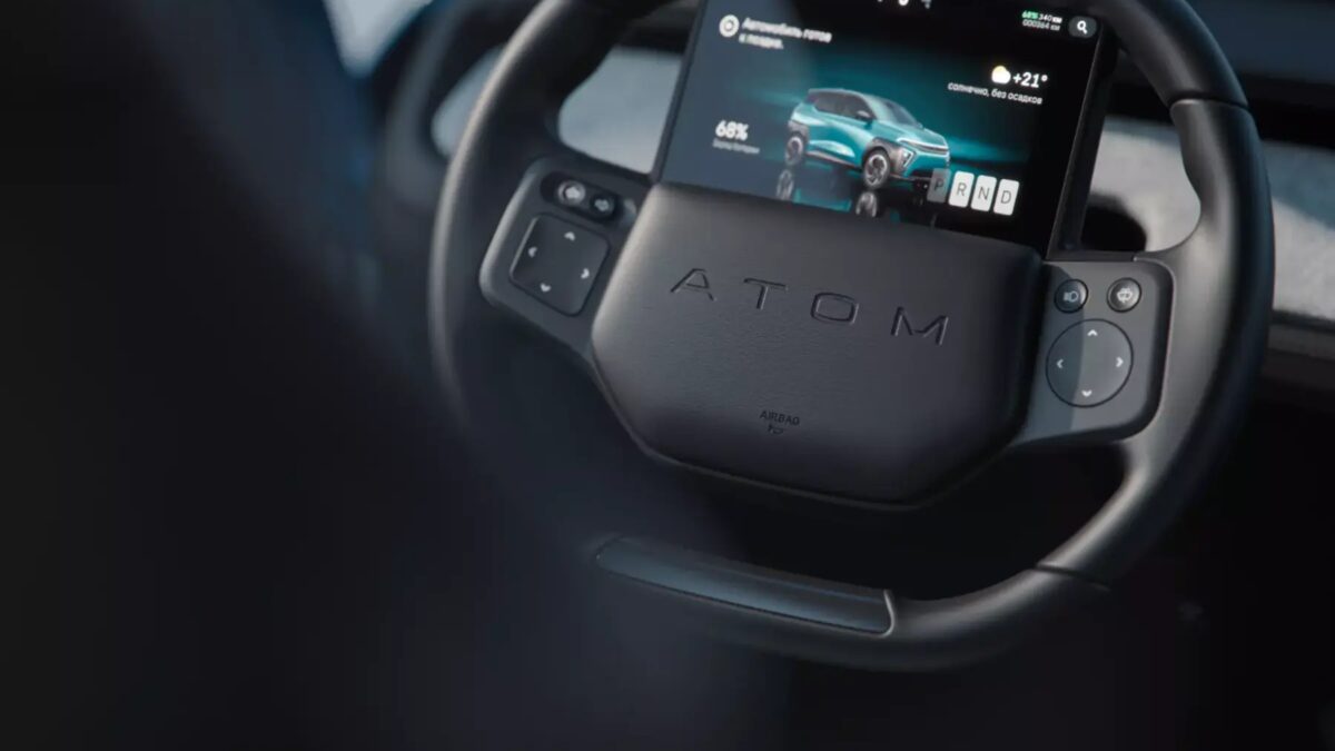 Электрокар «Атом» получит ИИ-ассистента с офлайн-режимом 1 ccc4157e36119cab8578a290090270cbb59295b4