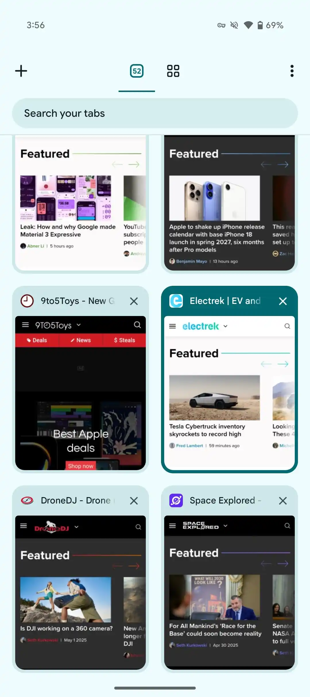 В Chrome 136 для Android частично отключили динамичные цвета 8 chrome 134 dynamic color 5.jpg