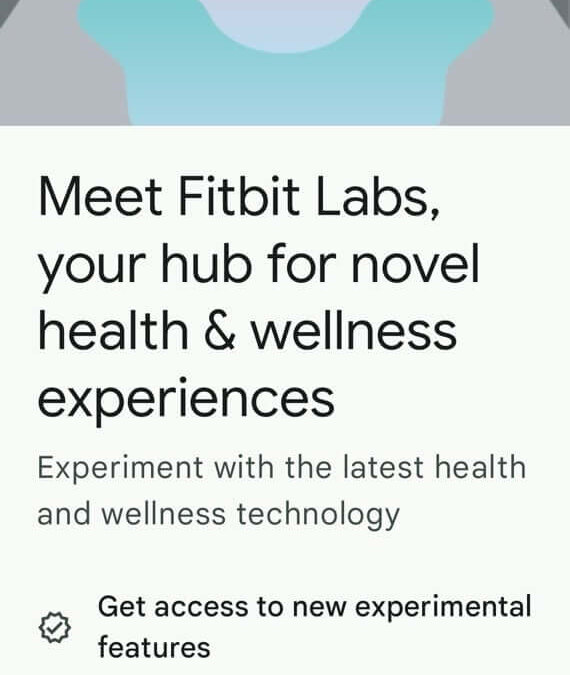 fitbit labs experiments 2