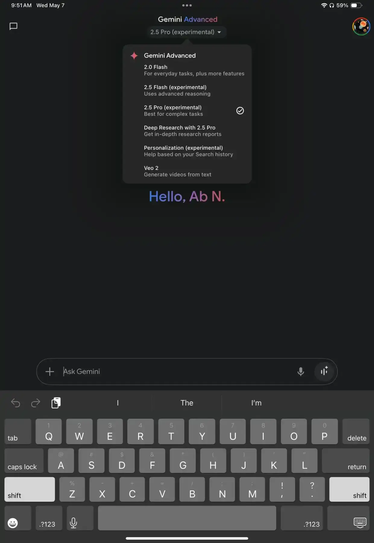 У Google Gemini появилось приложение для iPad 5 Google Gemini