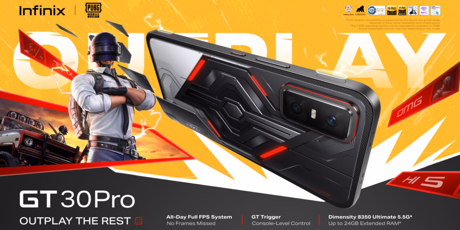 Представлен геймерский смартфон Infinix GT 30 Pro 5 Infinix GT 30 Pro