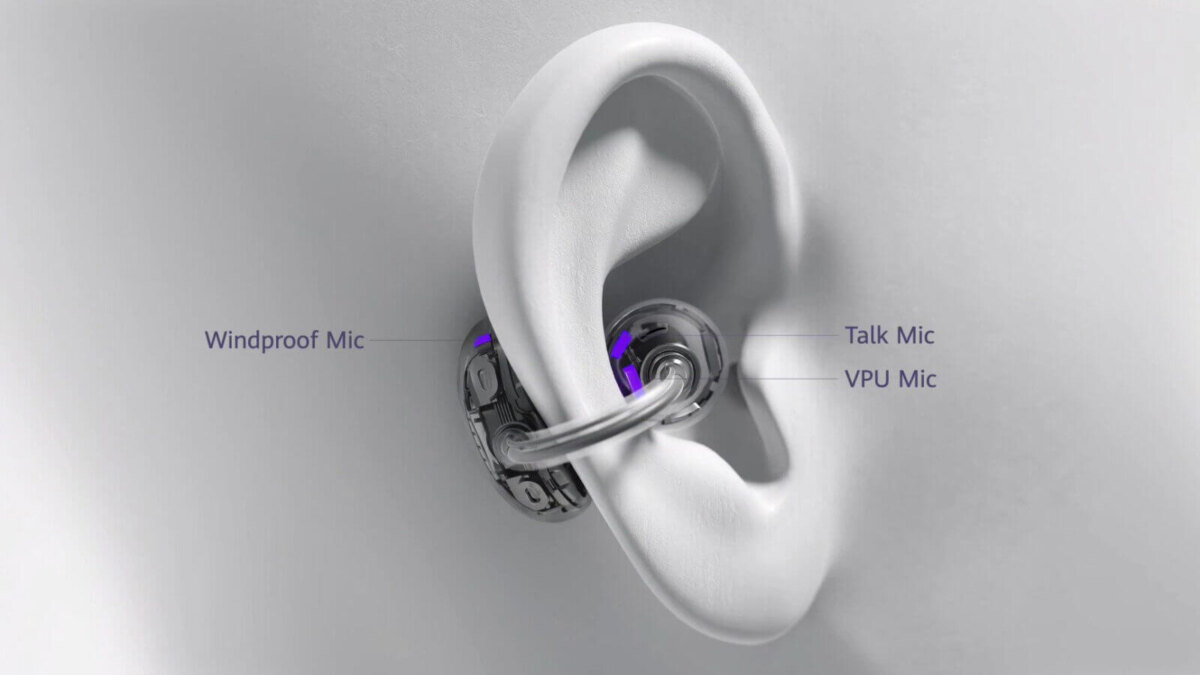 huawei freeclip noise reduction