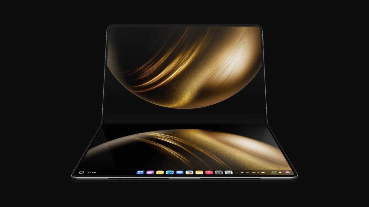 huawei matebook fold menu bar