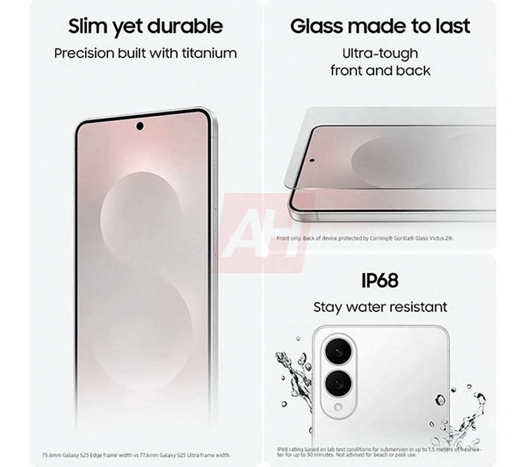Промо-материалы Galaxy S25 Edge утекли в сеть перед запуском 13 мая 3 image 38