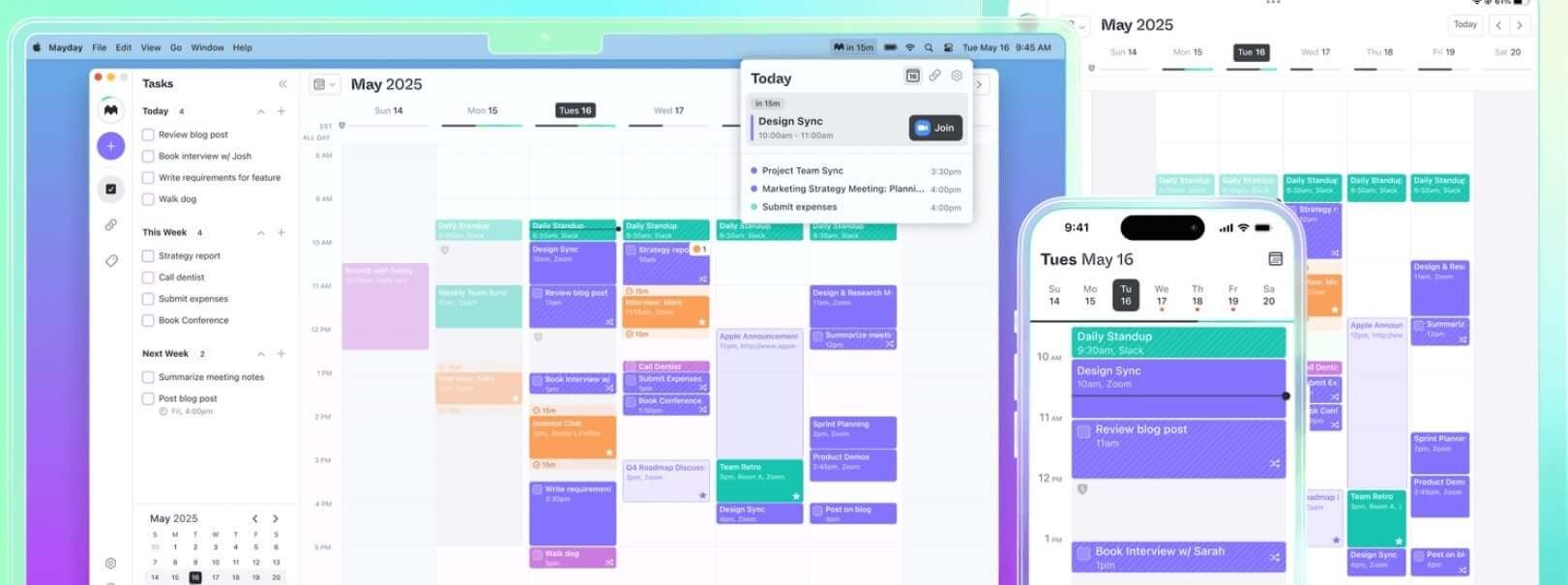 Apple купила Mayday — AI-календарь может появиться в iOS 19 3 kalai