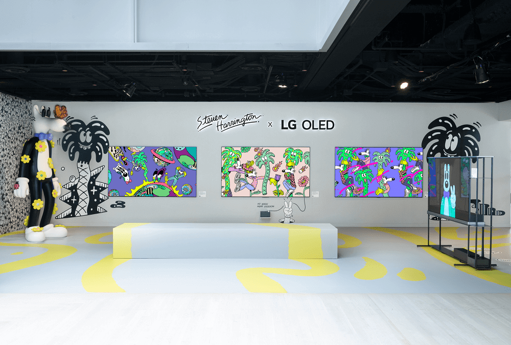 Поп-арт и технологии: LG OLED и Стивен Харрингтон на Frieze NY 5 lg oled frieze ny thumb