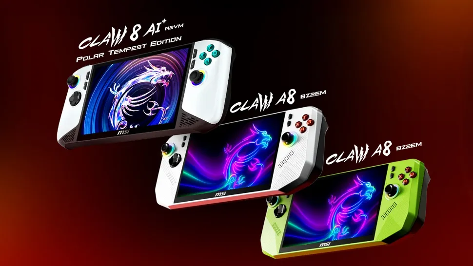 Computex 2025: MSI показала новые портативные консоли 3 MSI Claw 8 AI+ Polar Tempest Edition