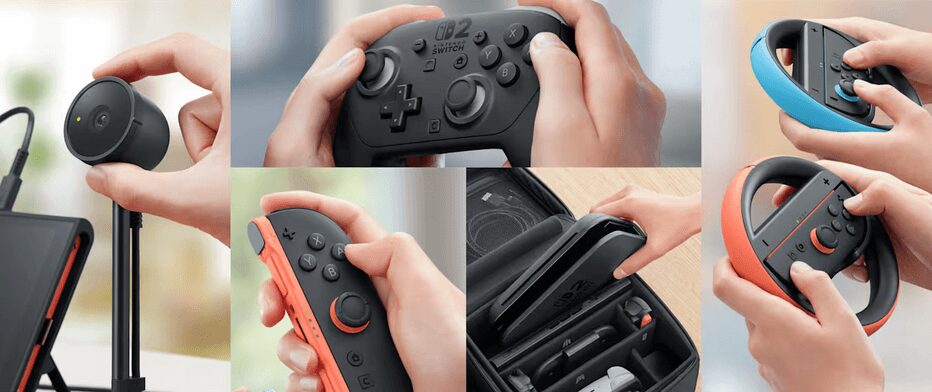 nintendo switch 2 accessories