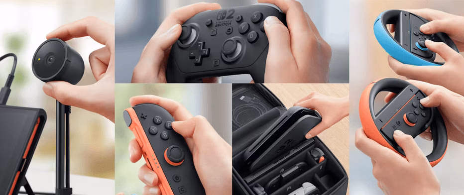 nintendo switch 2 accessories