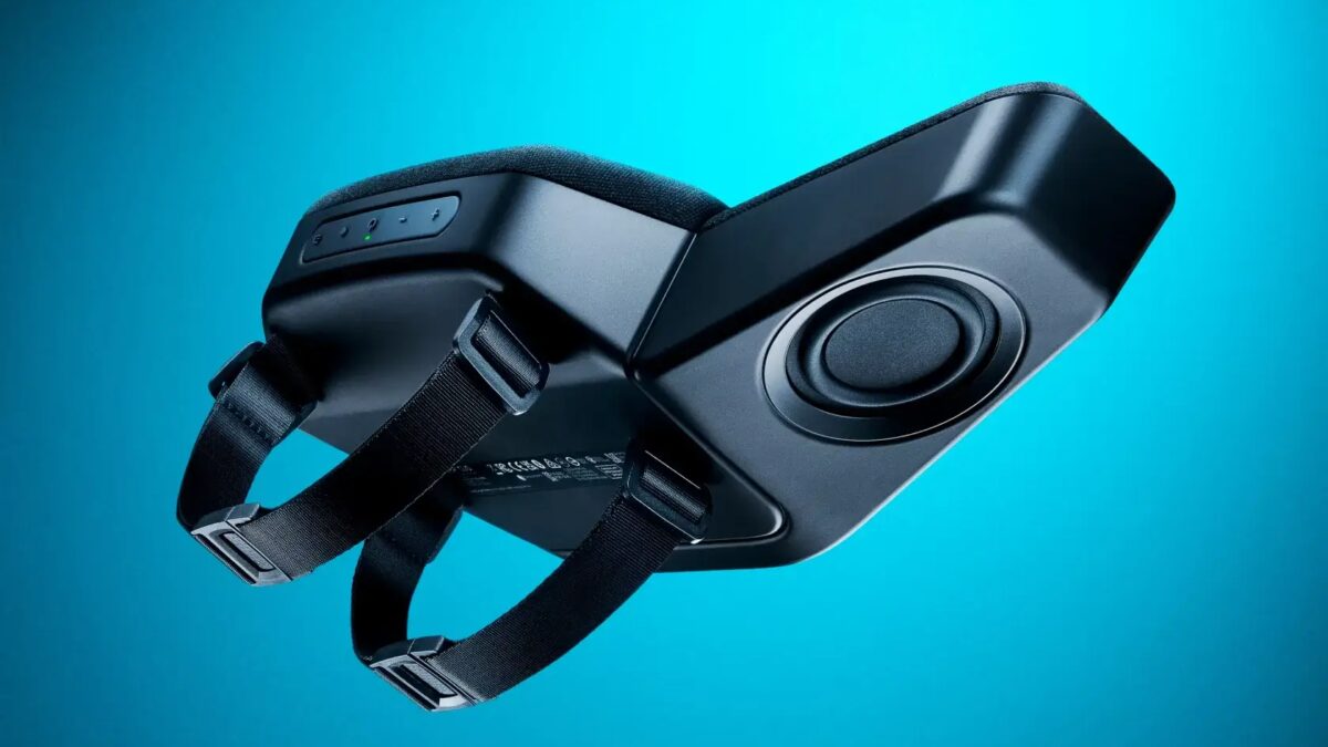 razer predstavila podgolovnik kolonku eyo mozhno razmestit na gejmerskom kresle 12