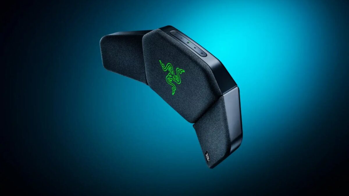 razer predstavila podgolovnik kolonku eyo mozhno razmestit na gejmerskom kresle 8