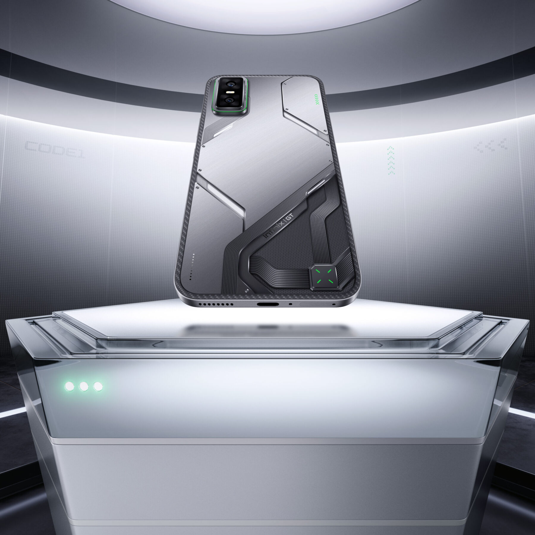 Представлен геймерский смартфон Infinix GT 30 Pro 6 shadow ash p1 scaled 1