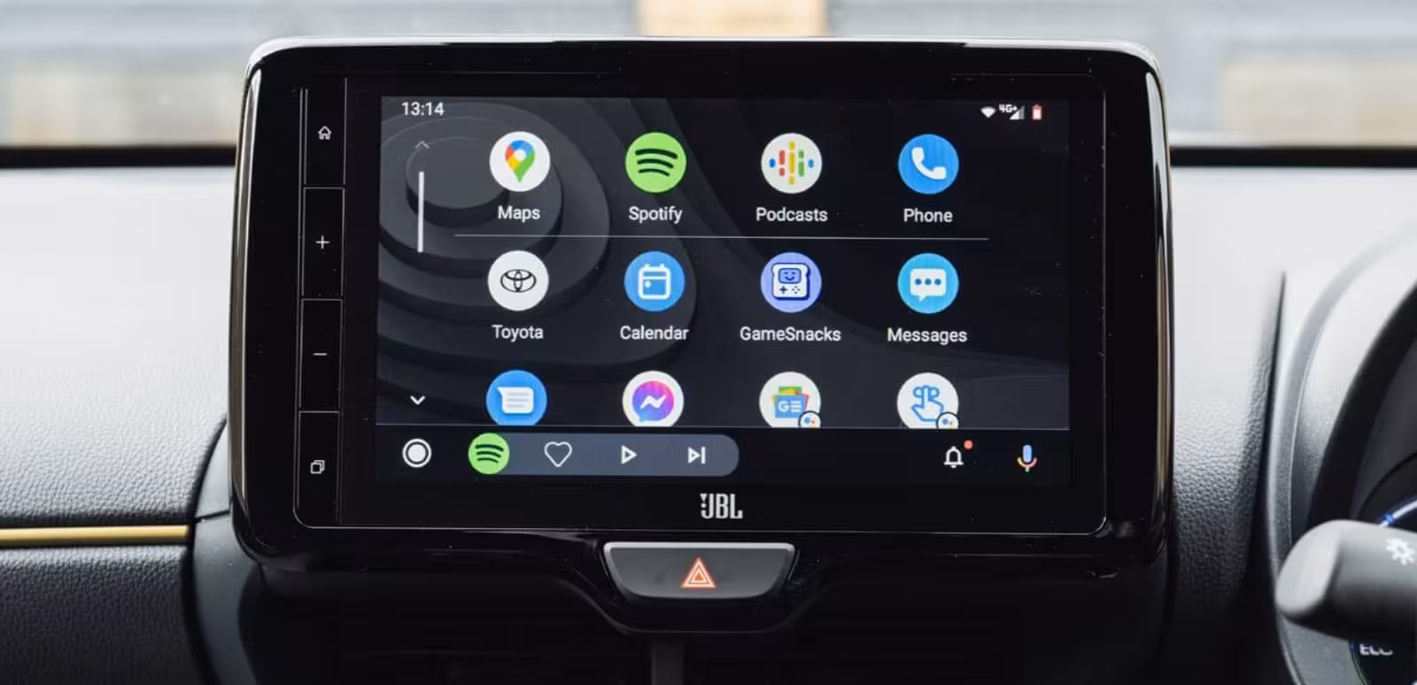 Android Auto готовит редизайн медиаплеера: будет непривычно 2 toyota display screen 1920x774px