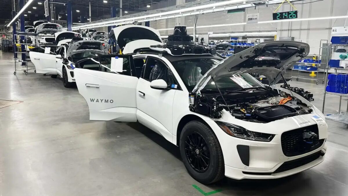 waymo jaguar i pace assembly