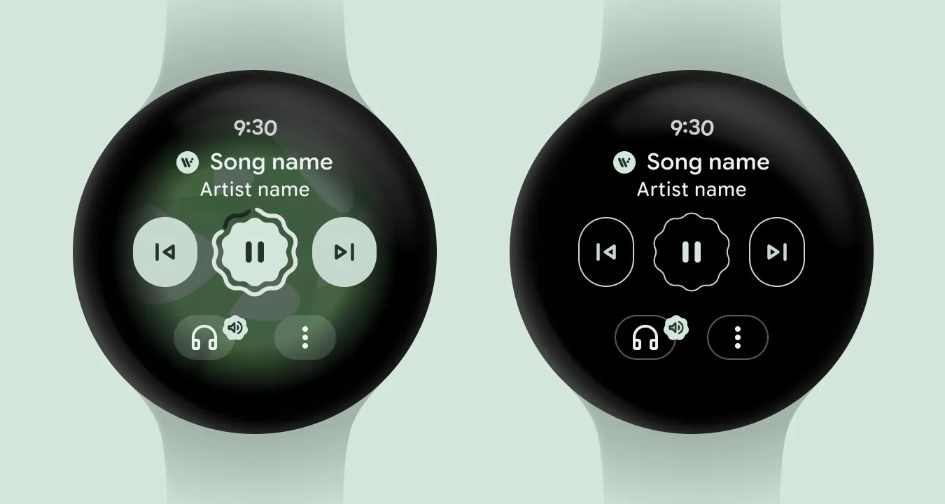 Google улучшила функцию Always-On Display в Wear OS 6 3 wear os 6 always on media controls official scaled 1.jpg