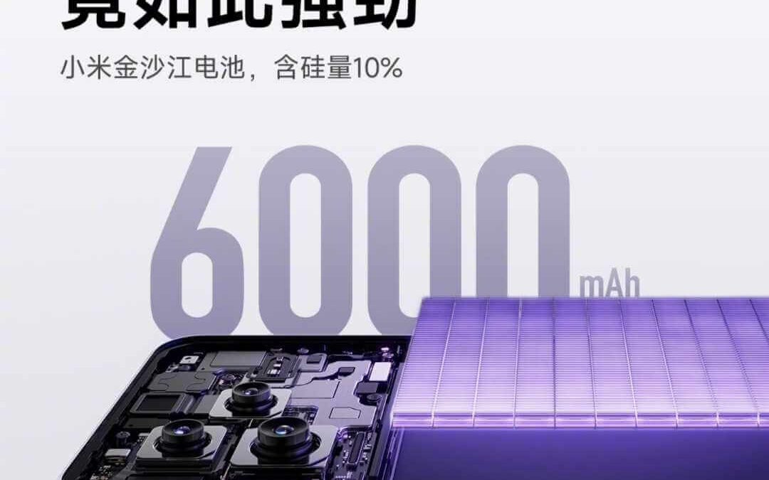 xiaomi civi 5 pro battery