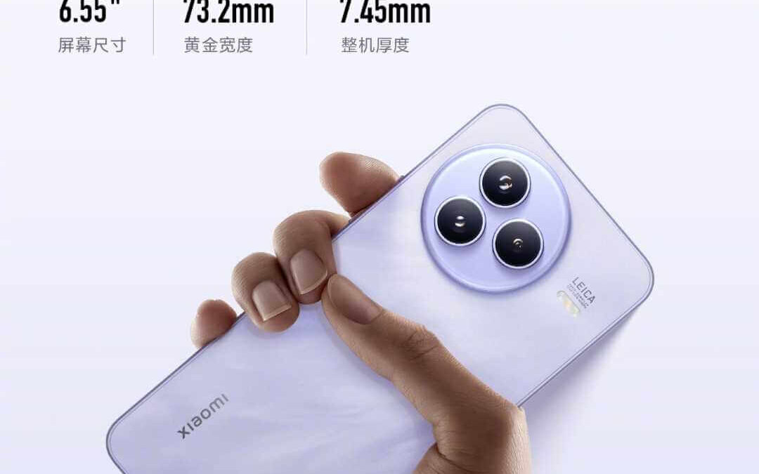 xiaomi civi 5 pro thin design