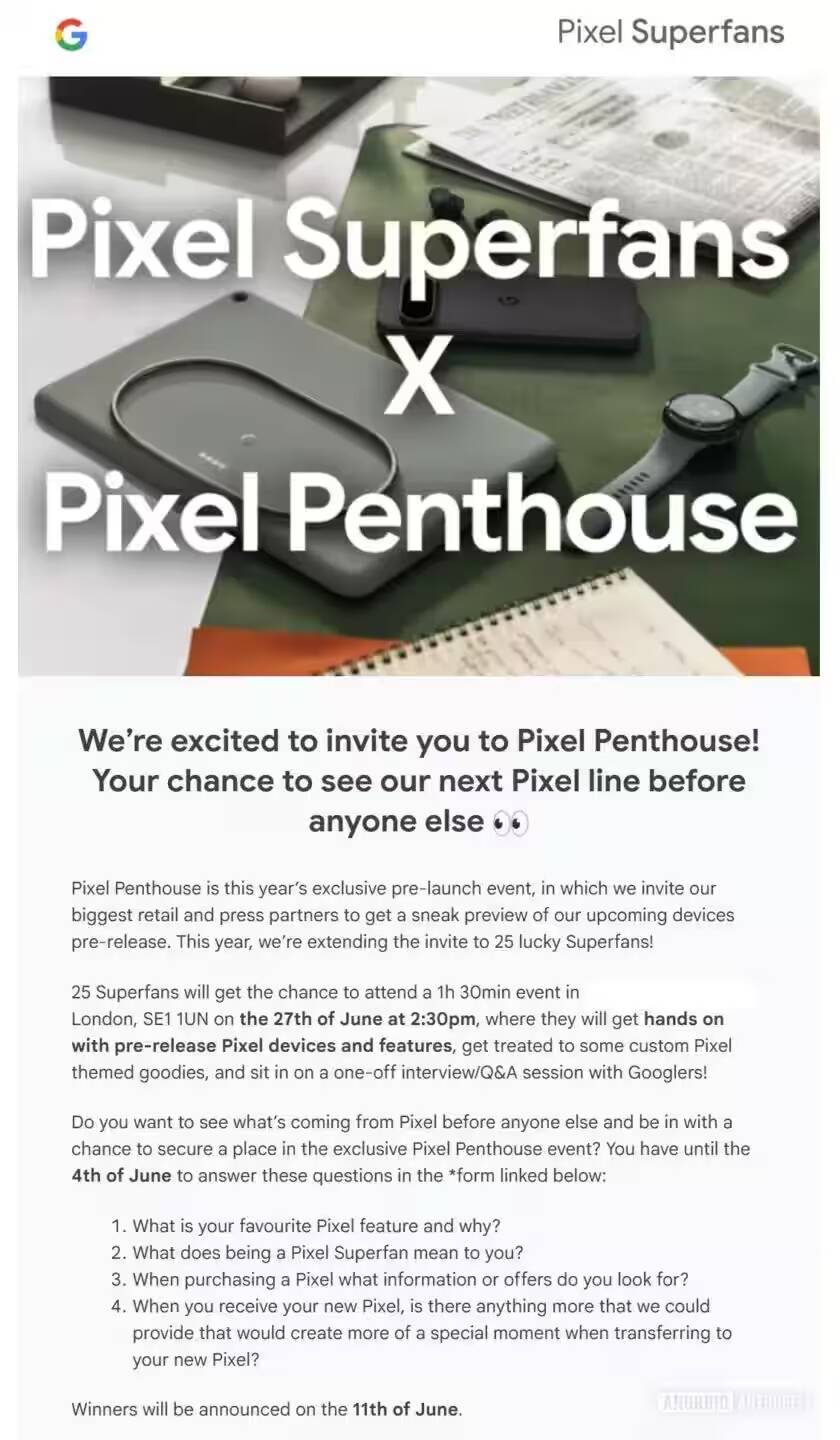 Google провела ранее анонсирование серии Pixel 10 и Android 16 1 На изображении показаны устройства Pixel и аксессуары на рабочем столе
