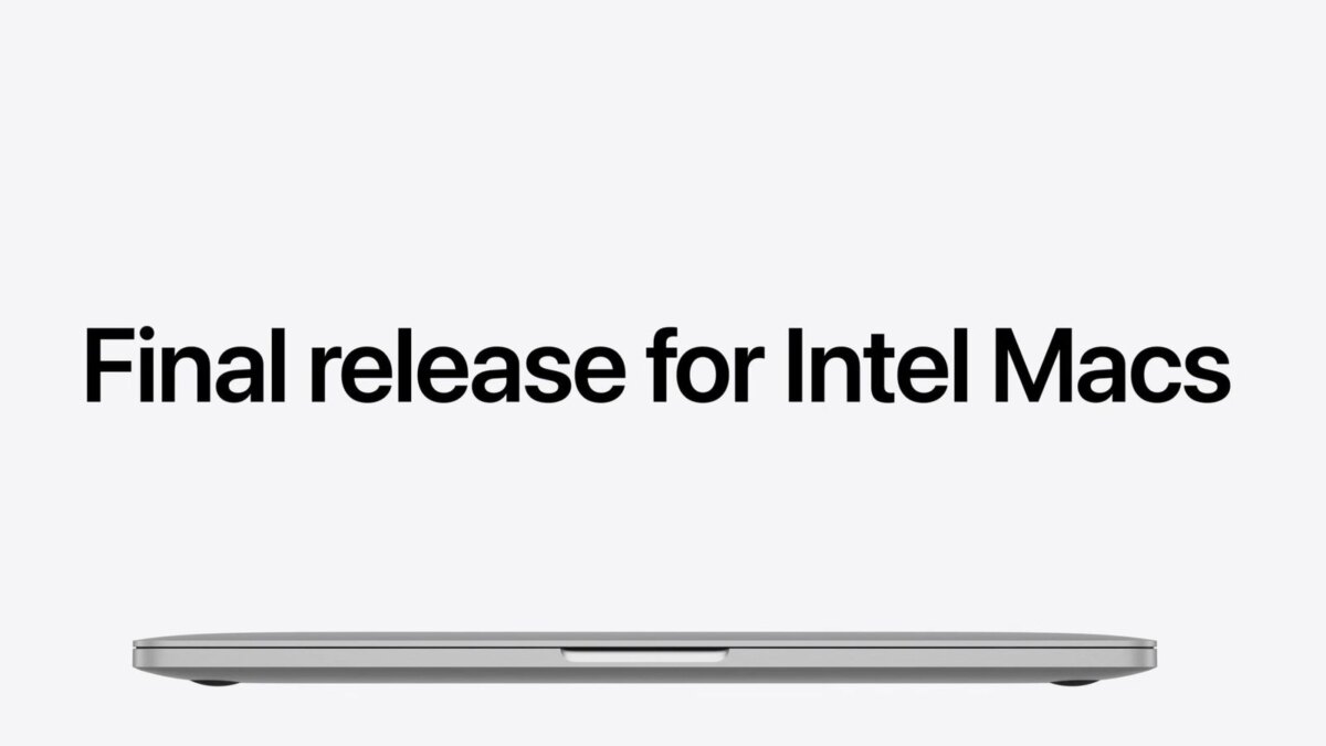 intel macs no more updates