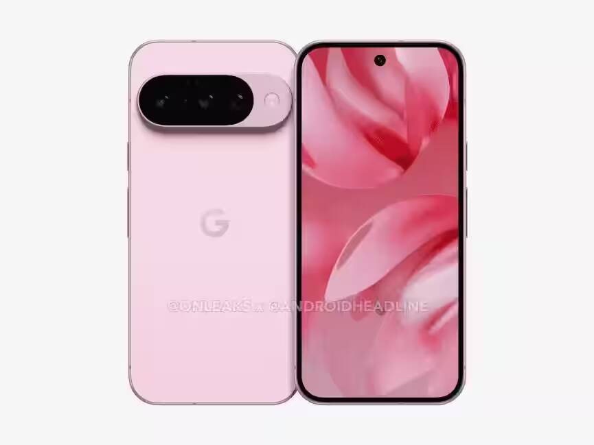Пара смартфонов Google Pixel 10 с тёмным и светлым корпусами