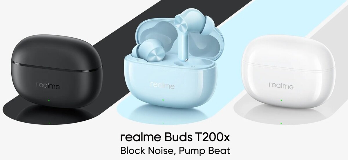 Realme выпустила беспроводные наушники Buds T200x 3 Realme Buds T200x
