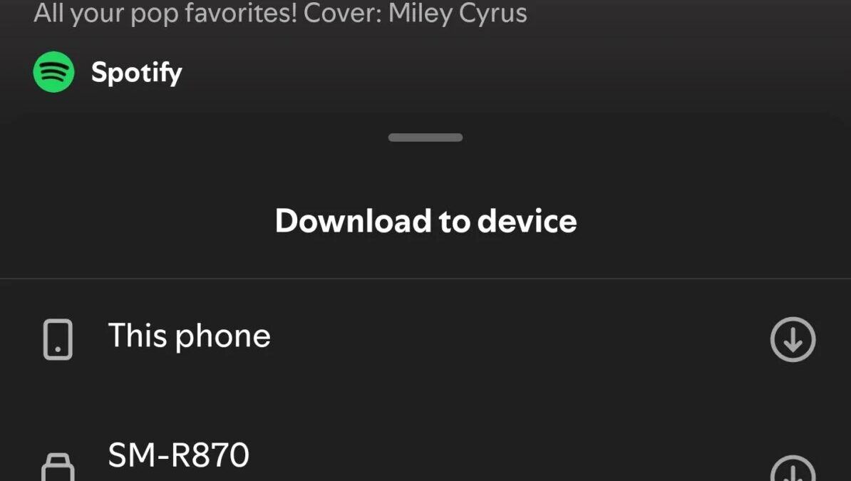 spotify android app download music to other devices scaled 1