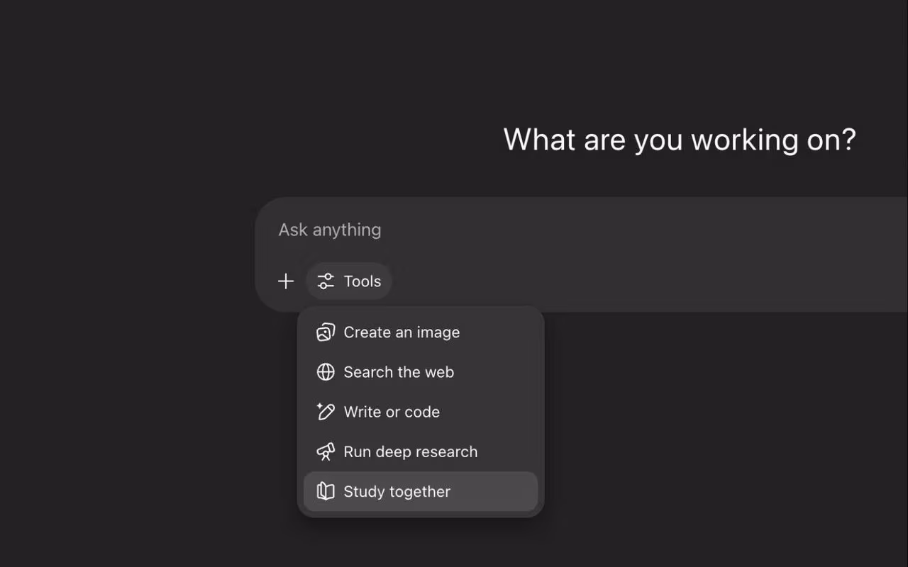 В ChatGPT появился Study Mode — режим пошагового обучения чего угодно 1 2025 07 30 00.17.55