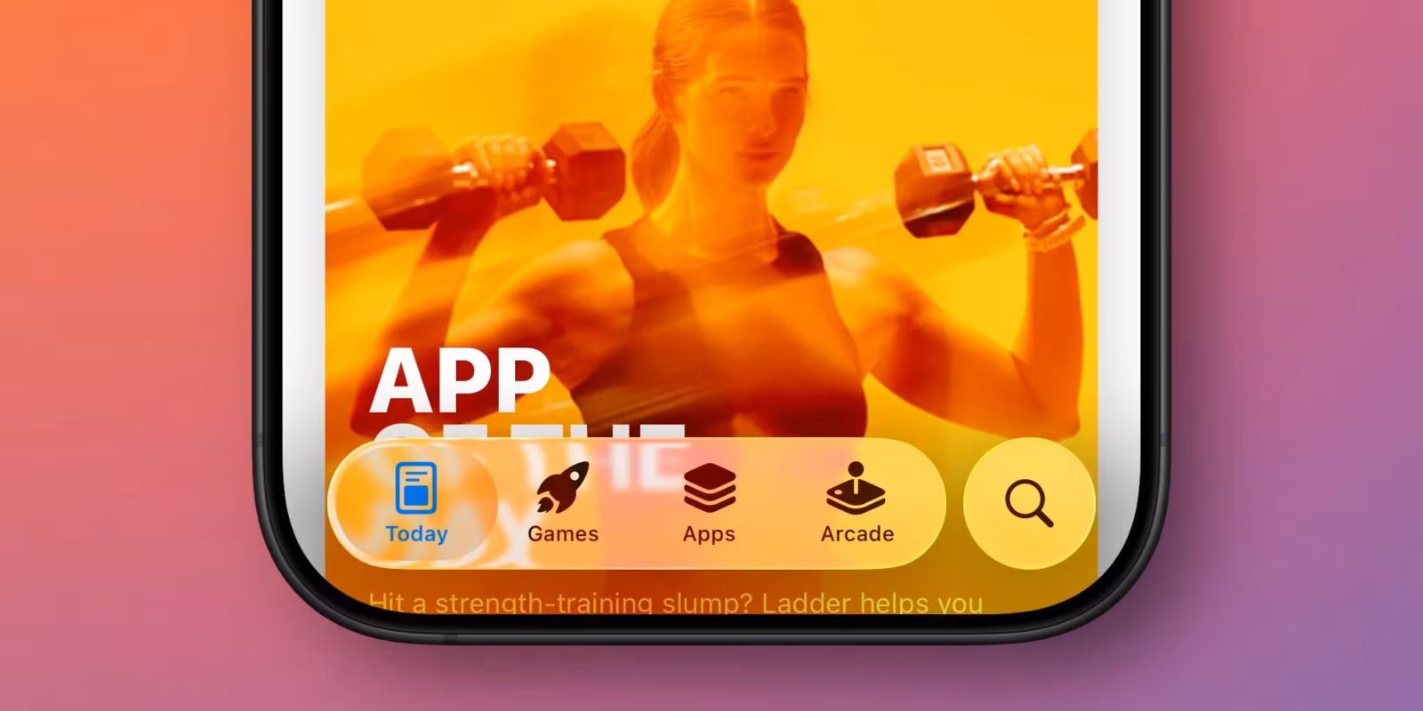 Apple вернула «жидкое стекло» в дизайн iOS 26 beta 4 4 app store liquid glass beta4.jpg