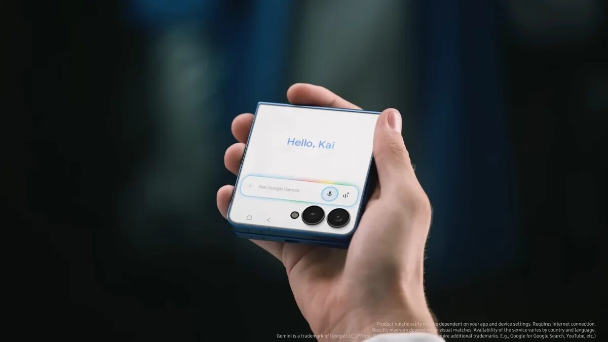 Apple случайно прорекламировала Samsung Galaxy Z Flip 7 1 apple accidentally marketed the samsung galaxy z flip 7