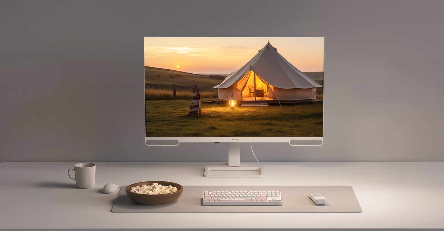 BenQ выпустила новые 4K-мониторы с AI-контрастом и улучшенным звуком 2 BenQ EW3290U