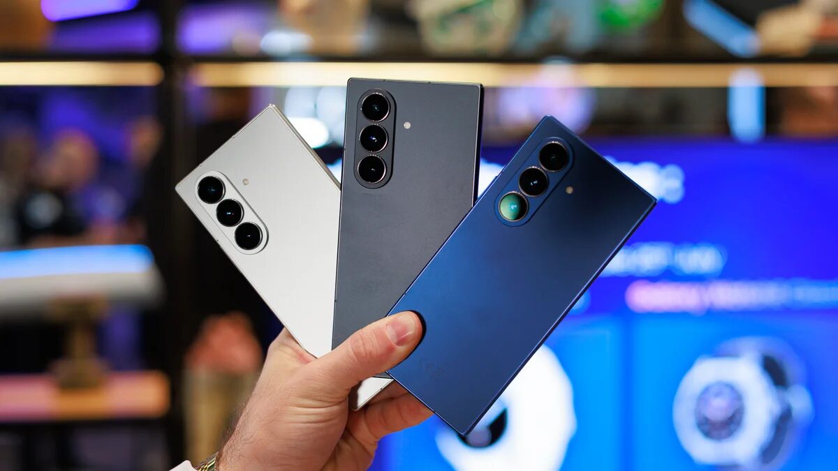 galaxy z fold 7 colors all the official hues