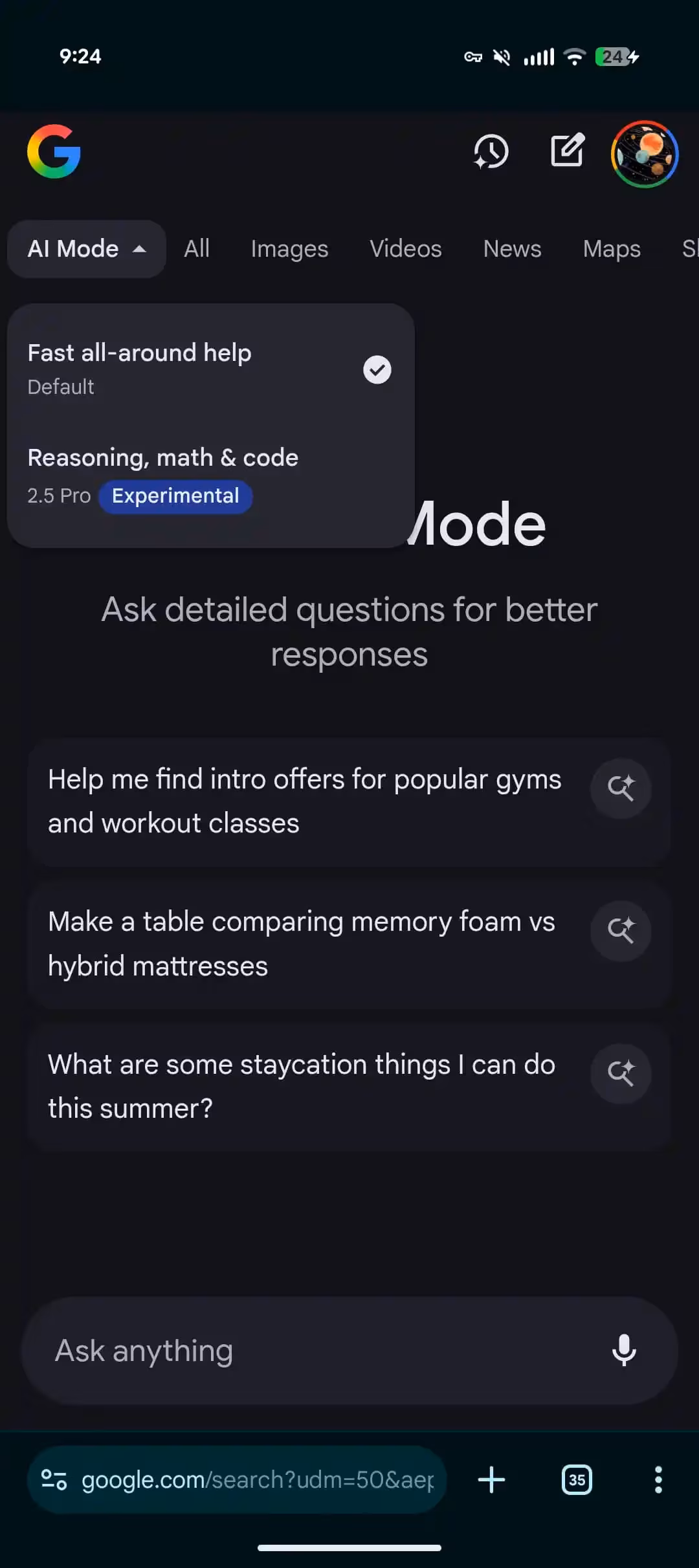 У Google AI Mode уже 100 млн пользователей в месяц — начался глобальный запуск Gemini 2.5 Pro и Deep Search 4 google ai mode gemini 2.5 pro 1 1.jpg