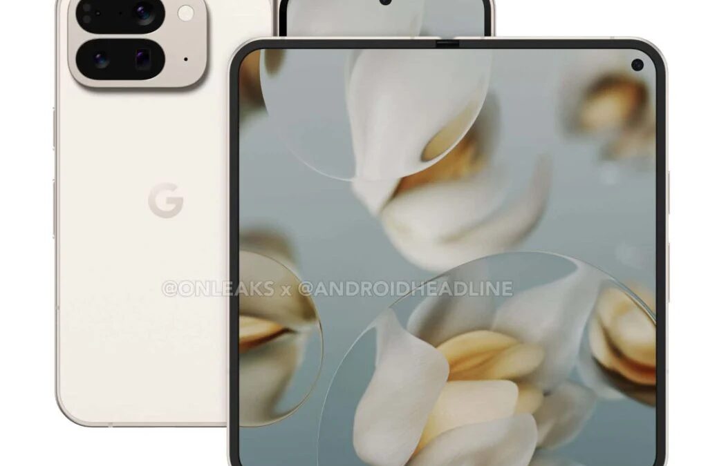 google pixel 10 pro fold renders leak
