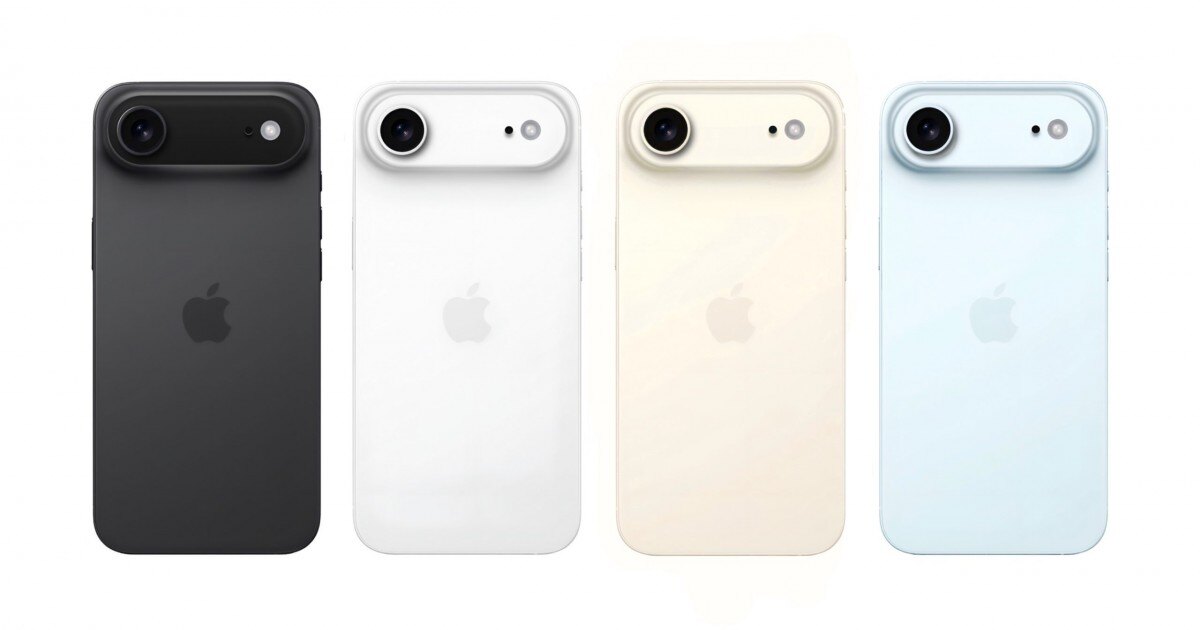 iPhone 17 Air: стали известны цвета модели 3 iPhone 17 Air