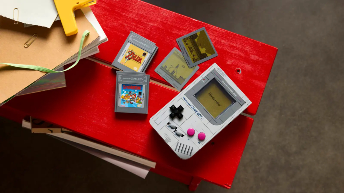 Lego представила сборную модель Game Boy с картриджами Mario и Zelda 3 hero image 25